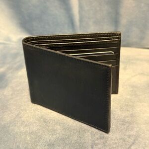 Bosca Black Leather Card Holder